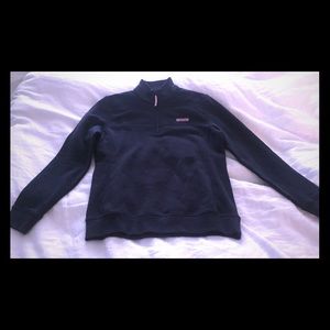 Vineyard Vines XS Navy Blue 1/4 Zip Pullover
